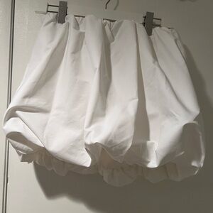 Zara White A-Line Women's Skirt